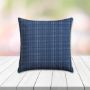 Sunbrella Esti Marine Outdoor Pillow, outdoor pillow, outdoor throw pillows, outdoor toss pillows, custom made to order in unlimited sizes. Order new patio furniture pillows today.