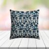 Custom Outdoor Pillows in Outdura Geo Nautical | Fade-Resistant & Weatherproof