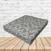 Richloom Solarium Jeness Pewter Boxed Patio Dining Chair Seat Cushions – Custom Outdoor Comfort