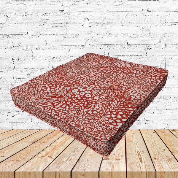 Richloom Solarium Krisa Coral Boxed Patio Dining Chair Seat Cushions – Custom Outdoor Comfort