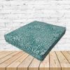 Richloom Solarium Krisa Ocean Boxed Patio Dining Chair Seat Cushions – Custom Outdoor Comfort