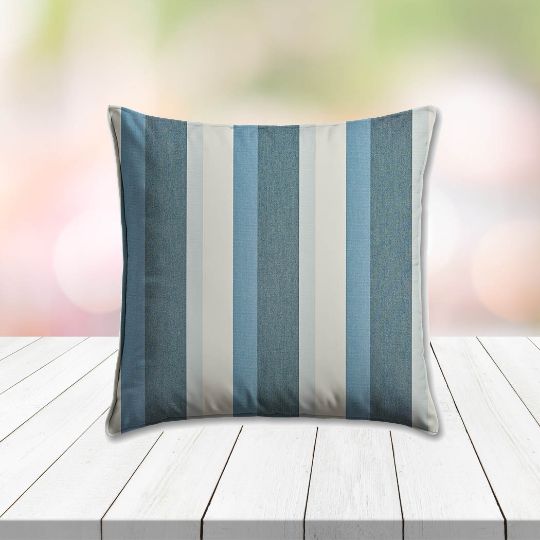 Sunbrella Gateway Coast Outdoor Pillow, outdoor pillow, outdoor throw pillows, outdoor toss pillows, custom made to order in unlimited sizes. Order new patio furniture pillows today.