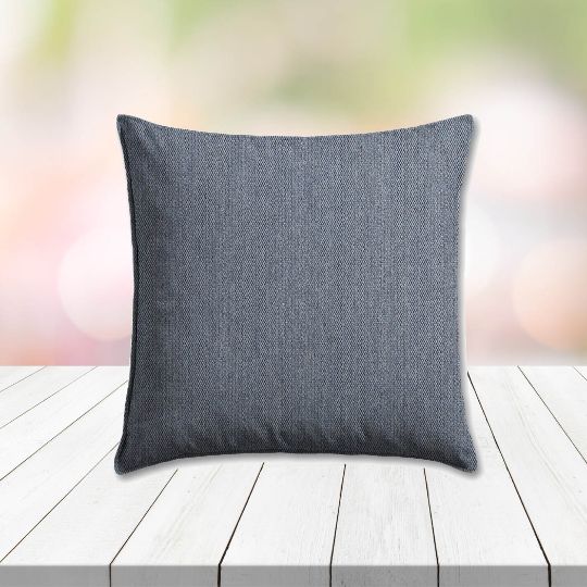 Sunbrella Heritage Sky Outdoor Pillow, outdoor pillow, outdoor throw pillows, outdoor toss pillows, custom made to order in unlimited sizes. Order new patio furniture pillows today.