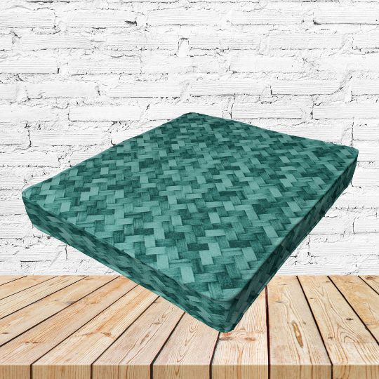 Richloom Solarium Mixes Ocean Boxed Patio Dining Chair Seat Cushions – Custom Outdoor Comfort