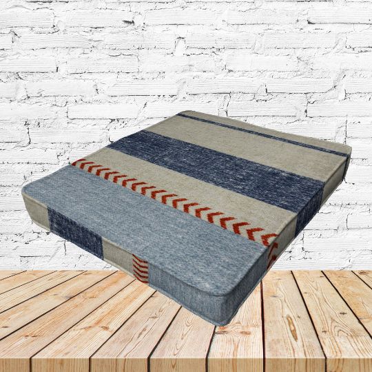 Richloom Solarium Weekender Multi Boxed Patio Dining Chair Seat Cushions – Custom Outdoor Comfort