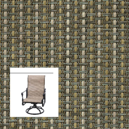 Cane Wicker Turquesa Patio Chair Replacement Sling Fabric