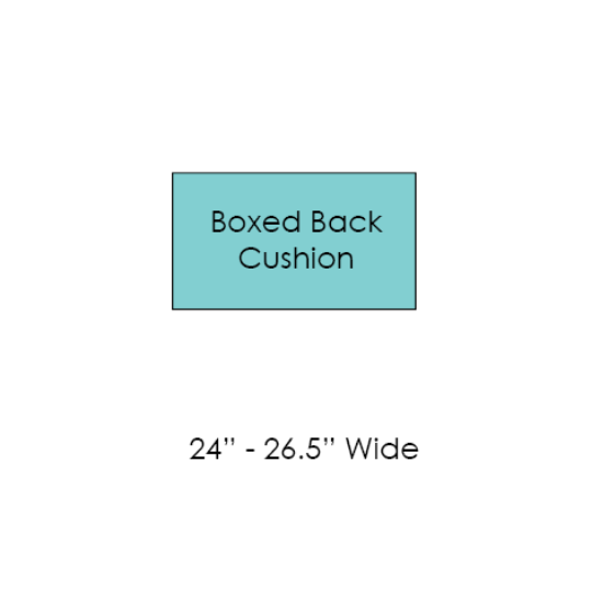 Picture of 06 - Boxed Back Only 24" to 26.5" Wide