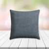 Sunbrella Kismet Denim Outdoor Pillow, outdoor pillow, outdoor throw pillows, outdoor toss pillows, custom made to order in unlimited sizes. Order new patio furniture pillows today.