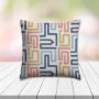 Sunbrella Labyrinth Fiesta Outdoor Pillow, outdoor pillow, outdoor throw pillows, outdoor toss pillows, custom made to order in unlimited sizes. Order new patio furniture pillows today.
