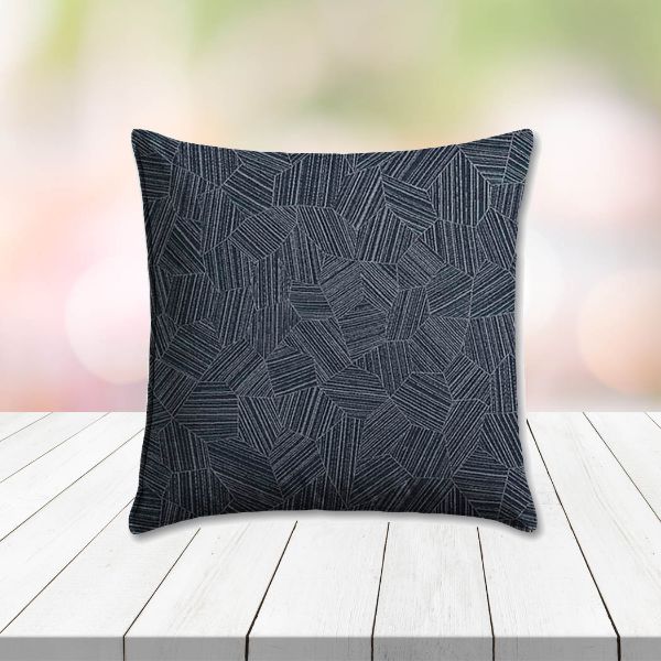 Sunbrella Leaf Structure Indigo Outdoor Pillow, outdoor pillow, outdoor throw pillows, outdoor toss pillows, custom made to order in unlimited sizes. Order new patio furniture pillows today.