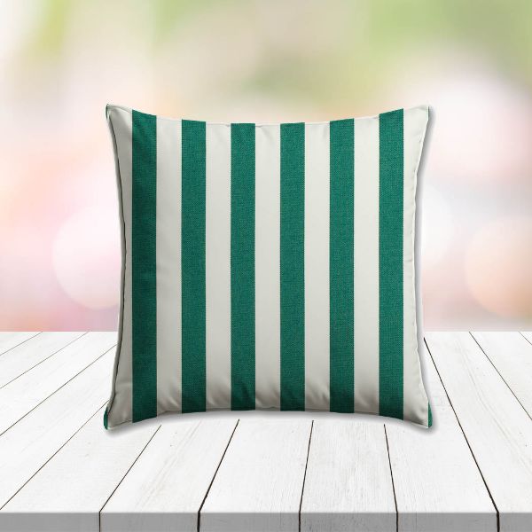 Sunbrella Mason Forrest Green Outdoor Pillow, outdoor pillow, outdoor throw pillows, outdoor toss pillows, custom made to order in unlimited sizes. Order new patio furniture pillows today.