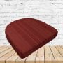 Richloom Solarium Boardwalk Berry Boxed Patio Contoured Dining Chair Seat Cushions –Wicker Chair Cushions
