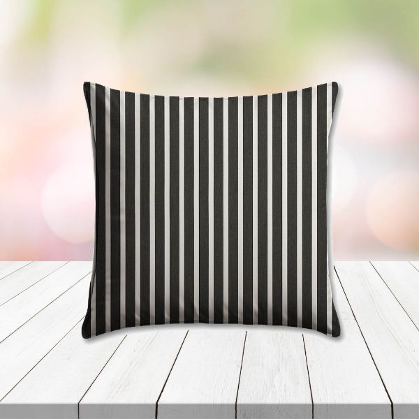 Sunbrella Shore Classic Outdoor Pillow, outdoor pillow, outdoor throw pillows, outdoor toss pillows, custom made to order in unlimited sizes. Order new patio furniture pillows today.