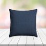 Sunbrella Spectrum Indigo Outdoor Pillow, outdoor pillow, outdoor throw pillows, outdoor toss pillows, custom made to order in unlimited sizes. Order new patio furniture pillows today.