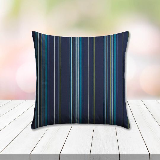 Sunbrella Stanton Lagoon Outdoor Pillow, outdoor pillow, outdoor throw pillows, outdoor toss pillows, custom made to order in unlimited sizes. Order new patio furniture pillows today.