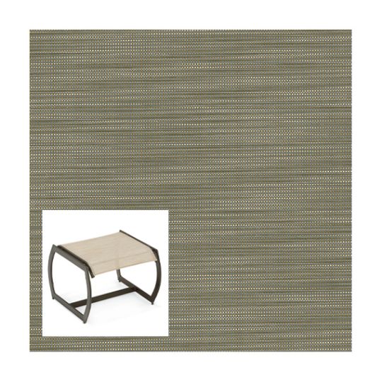 Phifer Madras Tweed Caramel Ottoman or Chair Bottom Replacement Sling Fabric