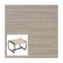 Phifer Madras Tweed Putty Ottoman or Chair Bottom Replacement Sling Fabric