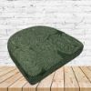 Richloom Solarium Crossway Pesto Boxed Patio Contoured Dining Chair Seat Cushions –Wicker Chair Cushions