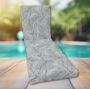 Classic Universal Chaise Lounge Cushions | Sunbrella Calm Laurel Fabric | 3 Sizes
