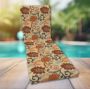 Classic Universal Chaise Lounge Cushions | Sunbrella Elegance Marble Fabric | 3 Sizes