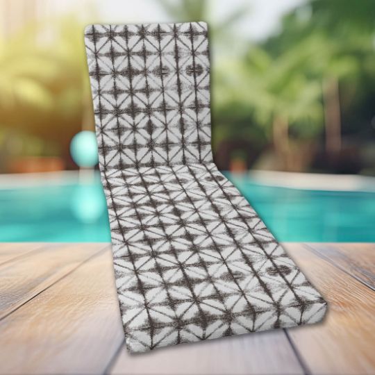 Classic Universal Chaise Lounge Cushions | Sunbrella Midori Stone Fabric | 3 Sizes