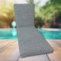 Classic Universal Chaise Lounge Cushions | Sunbrella Nurture Haze Fabric | 3 Sizes