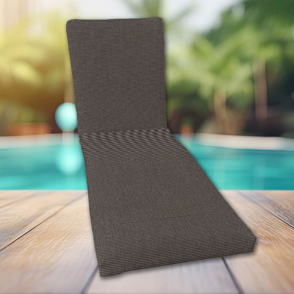 Classic Universal Chaise Lounge Cushions | Sunbrella Canvas Fabric | 3 Sizes