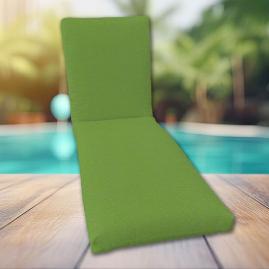 Classic Universal Chaise Lounge Cushions | Sunbrella Canvas Fabric | 3 Sizes