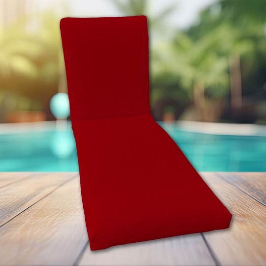 Classic Universal Chaise Lounge Cushions | Sunbrella Canvas Fabric | 3 Sizes