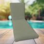 Classic Universal Chaise Lounge Cushions | Sunbrella Canvas Fabric | 3 Sizes