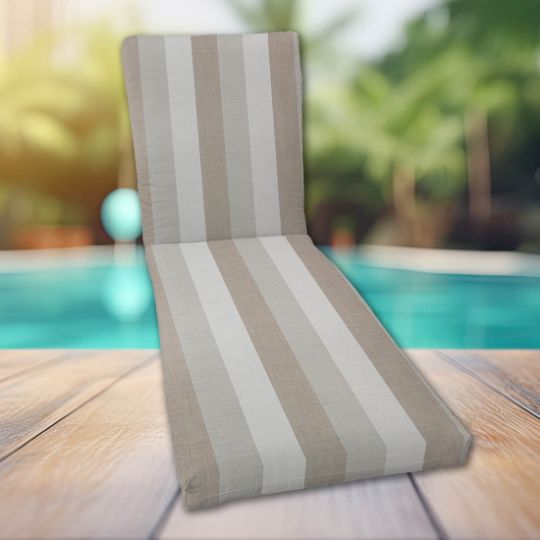 Classic Universal Chaise Lounge Cushions | Sunbrell Fabric | 3 Sizes