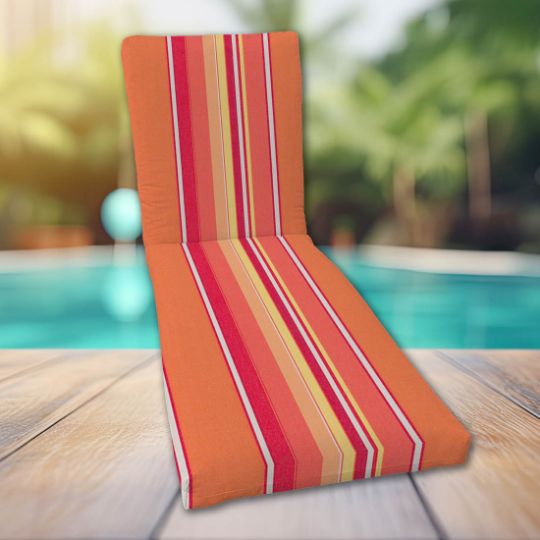 Classic Universal Chaise Lounge Cushions | Sunbrell Fabric | 3 Sizes