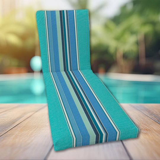 Classic Universal Chaise Lounge Cushions | Sunbrell Fabric | 3 Sizes
