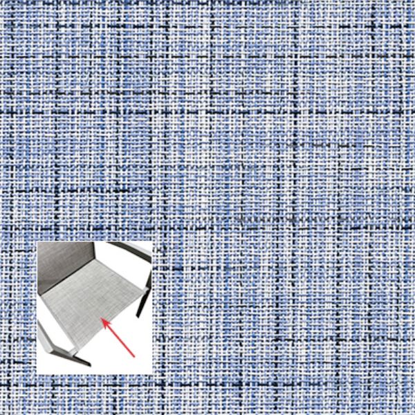 Phifer Charm Ice Blue Chair Bottom Replacement Sling Fabric