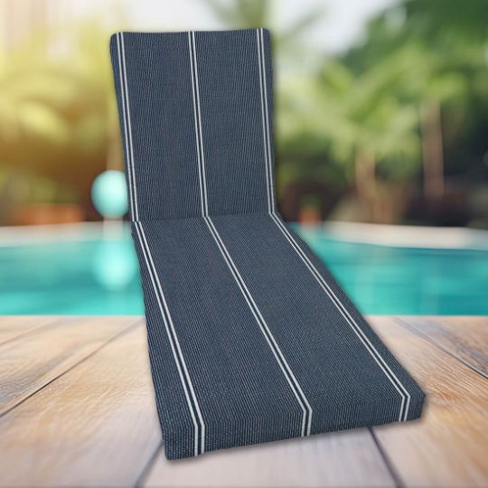 Classic Universal Chaise Lounge Cushions | Sunbrella Fabric | 3 Sizes