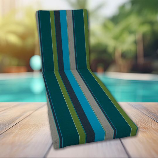 Classic Universal Chaise Lounge Cushions | Sunbrella Fabric | 3 Sizes