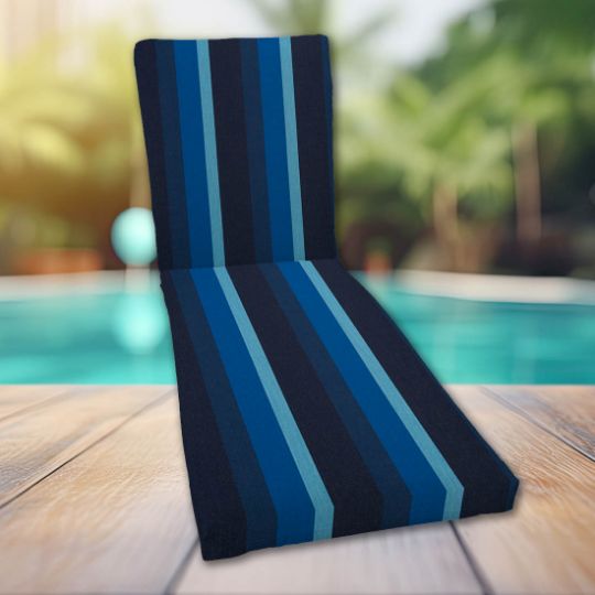 Classic Universal Chaise Lounge Cushions | Sunbrella Fabric | 3 Sizes