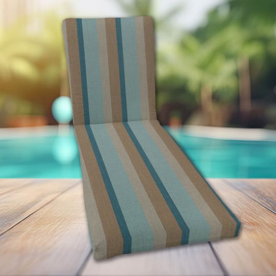 Classic Universal Chaise Lounge Cushions | Sunbrella Fabric | 3 Sizes