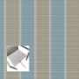 Phifer Fiji Stripe Morning Blue Chair Bottom Replacement Sling Fabric