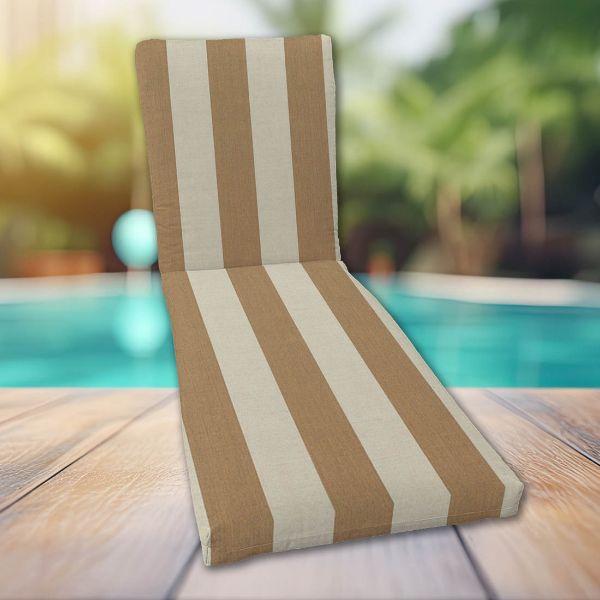 Classic Universal Chaise Lounge Cushions | Sunbrella Fabric | 3 Sizes