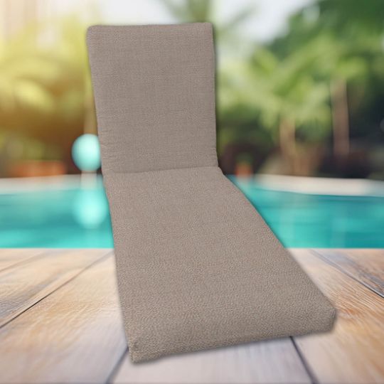 Classic Universal Chaise Lounge Cushions | Sunbrella Fabric | 3 Sizes