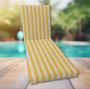 Classic Universal Chaise Lounge Cushions | Sunbrella Fabric | 3 Sizes