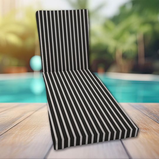 Classic Universal Chaise Lounge Cushions | Sunbrella Fabric | 3 Sizes