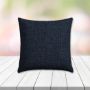 Sunbrella Marvel Indigo Outdoor Pillow, outdoor pillow, outdoor throw pillows, outdoor toss pillows, custom made to order in unlimited sizes. Order new patio furniture pillows today.