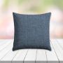 Sunbrella Nurture Indigo Outdoor Pillow, outdoor pillow, outdoor throw pillows, outdoor toss pillows, custom made to order in unlimited sizes. Order new patio furniture pillows today.