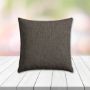 Sunbrella Pashmina Coal Outdoor Pillow, outdoor pillow, outdoor throw pillows, outdoor toss pillows, custom made to order in unlimited sizes. Order new patio furniture pillows today.