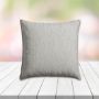 Sunbrella Pashmina Fog Outdoor Pillow, outdoor pillow, outdoor throw pillows, outdoor toss pillows, custom made to order in unlimited sizes. Order new patio furniture pillows today.