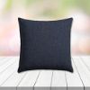 Sunbrella Pashmina Indigo Outdoor Pillow, outdoor pillow, outdoor throw pillows, outdoor toss pillows, custom made to order in unlimited sizes. Order new patio furniture pillows today.