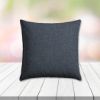 Sunbrella Piazza Indigo Outdoor Pillow, outdoor pillow, outdoor throw pillows, outdoor toss pillows, custom made to order in unlimited sizes. Order new patio furniture pillows today.
