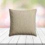 Sunbrella Pique Sand Outdoor Pillow, outdoor pillow, outdoor throw pillows, outdoor toss pillows, custom made to order in unlimited sizes. Order new patio furniture pillows today.